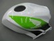 Weiß Grün Gelb Glänzendes Schwarz Hannspree 2007-2008 Honda CBR600RR Motorrad Verkleidung