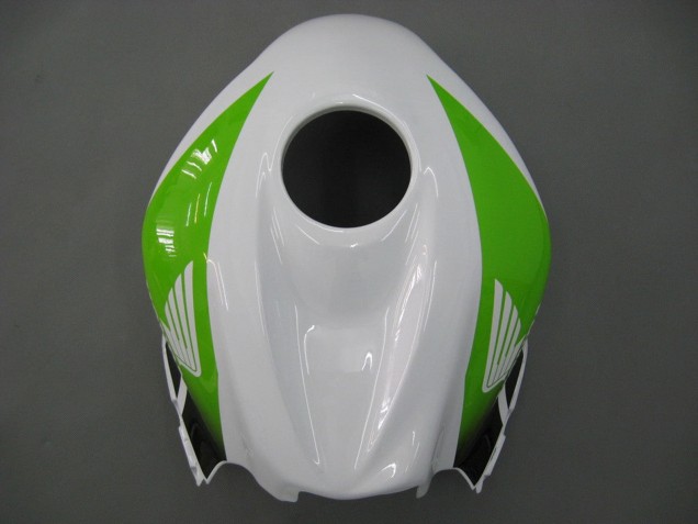 Weiß Grün Gelb Glänzendes Schwarz Hannspree 2007-2008 Honda CBR600RR Motorrad Verkleidung