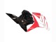 Weiß Rot Glänzendes Schwarz 2009-2012 Honda CBR600RR Motorrad Verkleidung Kit