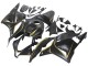Matt Schwarz Gold 2009-2012 Honda CBR600RR Motorrad Verkleidung