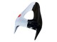 Weiß Cherry Blossom Glänzendes Schwarz 2009-2012 Honda CBR600RR Motorrad Verkleidung