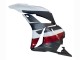 Weiß Rot Matt Schwarz 2009-2012 Honda CBR600RR Motorrad Verkleidung