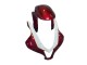 Weiß Rot Matt Schwarz 2009-2012 Honda CBR600RR Motorrad Verkleidung
