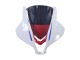 Weiß Rot Blau 2009-2012 Honda CBR600RR Motorrad Verkleidung