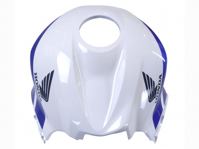Weiß Rot Blau 2009-2012 Honda CBR600RR Motorrad Verkleidung