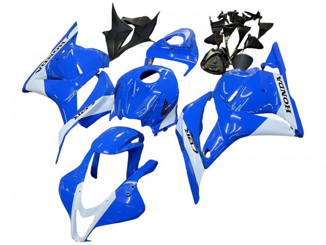 Blau Weiß 2009-2012 Honda CBR600RR Motorrad Verkleidung