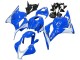 Blau Weiß 2009-2012 Honda CBR600RR Motorrad Verkleidung