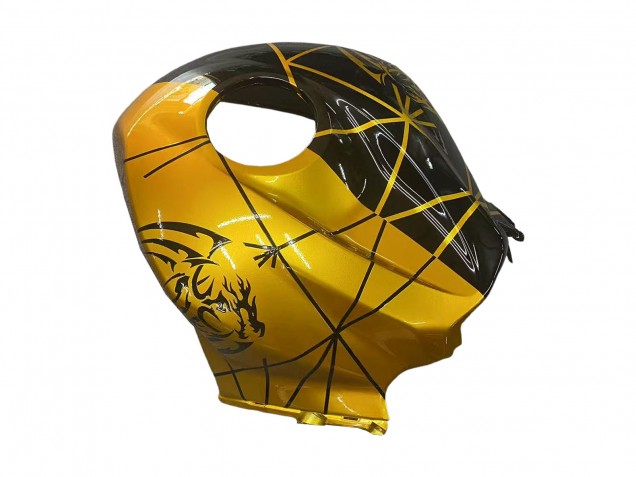 Gold Glänzendes Schwarz 2009-2012 Honda CBR600RR Motorrad Verkleidung