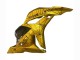 Gold Glänzendes Schwarz 2009-2012 Honda CBR600RR Motorrad Verkleidung