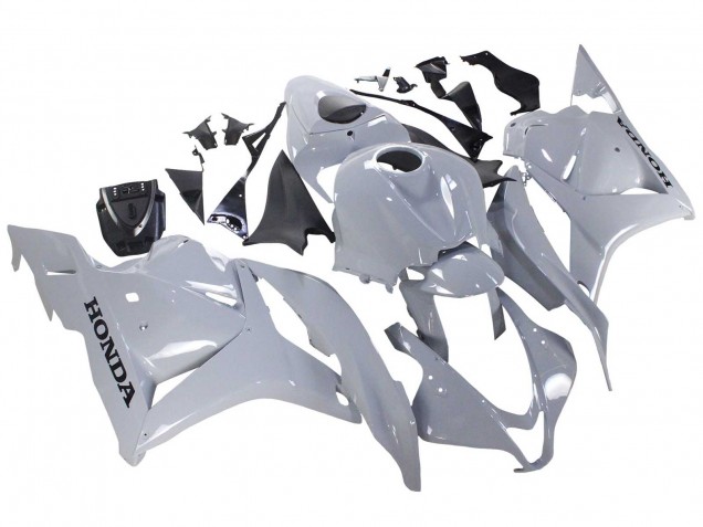 Glänzendes Nardo Grau 2009-2012 Honda CBR600RR Motorrad Verkleidung
