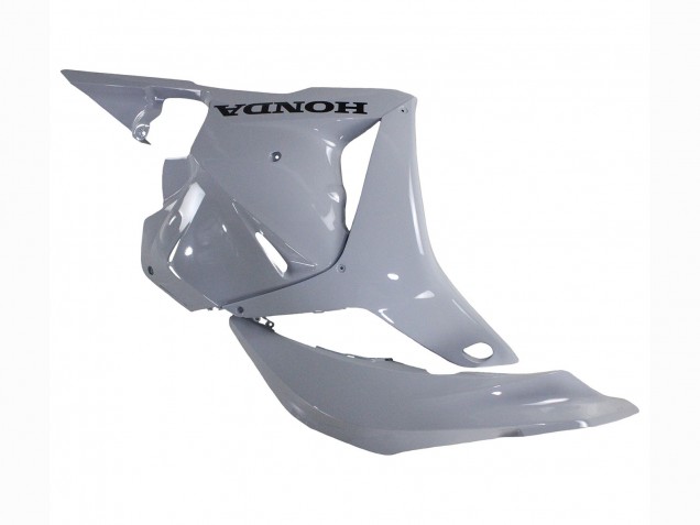 Glänzendes Nardo Grau 2009-2012 Honda CBR600RR Motorrad Verkleidung