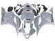 Glänzendes Nardo Grau 2009-2012 Honda CBR600RR Motorrad Verkleidung