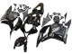 Glänzendes Schwarz Matt Schwarz 2009-2012 Honda CBR600RR Motorrad Verkleidung