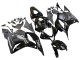Glänzendes Schwarz Matt Schwarz 2009-2012 Honda CBR600RR Motorrad Verkleidung