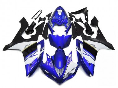 Blau Weiß Schwarz 2004-2006 Yamaha YZF R1 Motorrad Verkleidung