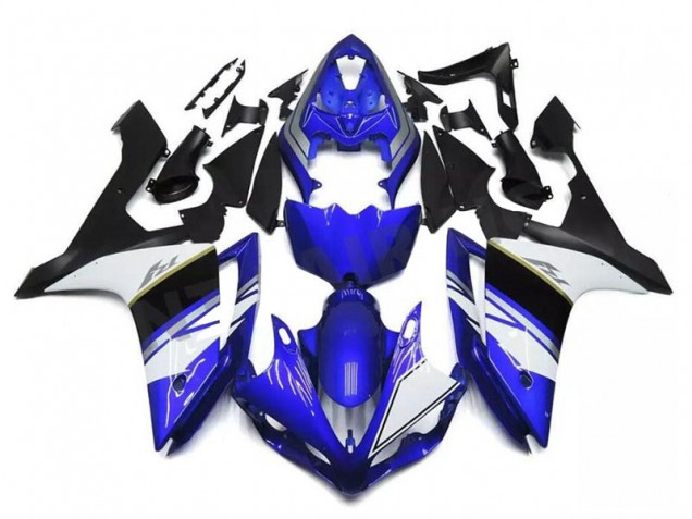 Blau Weiß Schwarz 2004-2006 Yamaha YZF R1 Motorrad Verkleidung