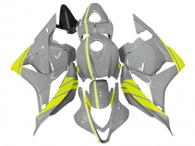 Nardo Grau Gelb 2009-2012 Honda CBR600RR Motorrad Verkleidung Kit