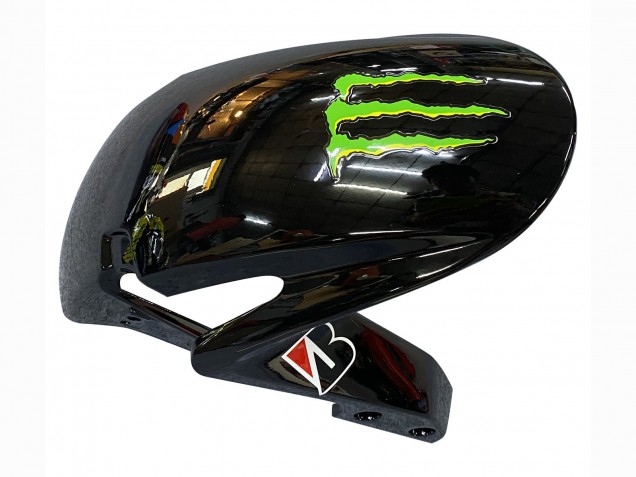 Schwarz Mehrfarbig MoviStar 2009-2012 Honda CBR600RR Motorrad Verkleidung