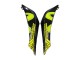 Schwarz Mehrfarbig MoviStar 2009-2012 Honda CBR600RR Motorrad Verkleidung