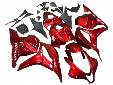 Rot Rennen 2009-2012 Honda CBR600RR Motorrad Verkleidung