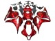 Rot Rennen 2009-2012 Honda CBR600RR Motorrad Verkleidung