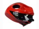 Rot Glänzendes Schwarz Matt Schwarz Streifen 2009-2012 Honda CBR600RR Motorrad Verkleidung