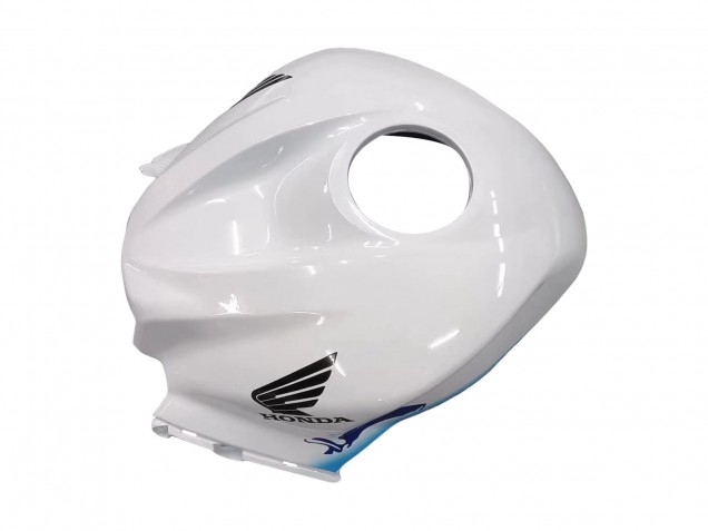 Weiß Blau Glänzendes Schwarz 2009-2012 Honda CBR600RR Motorrad Verkleidungen Kit