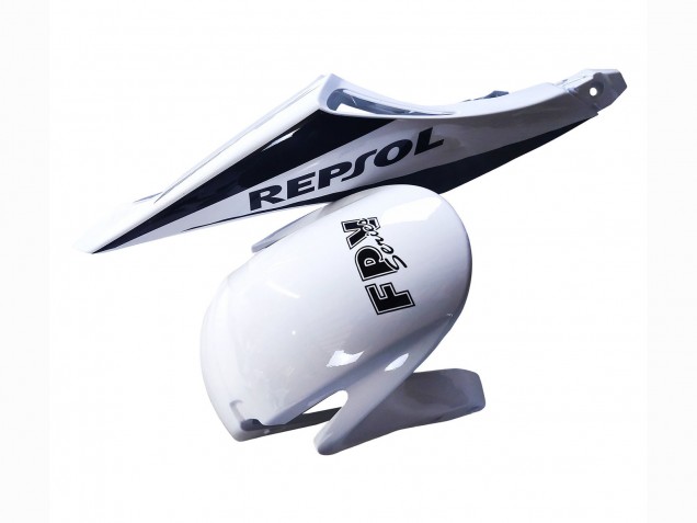 Weiß Glänzendes Schwarz Repsol 2013-2023 Honda CBR600RR Motorrad Verkleidung
