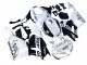 Weiß Glänzendes Schwarz Repsol 2013-2023 Honda CBR600RR Motorrad Verkleidung