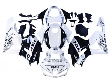 Weiß Glänzendes Schwarz Repsol 2013-2023 Honda CBR600RR Motorrad Verkleidung