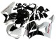 Weiß Glänzendes Schwarz 2013-2023 Honda CBR600RR Motorrad Verkleidung Kit