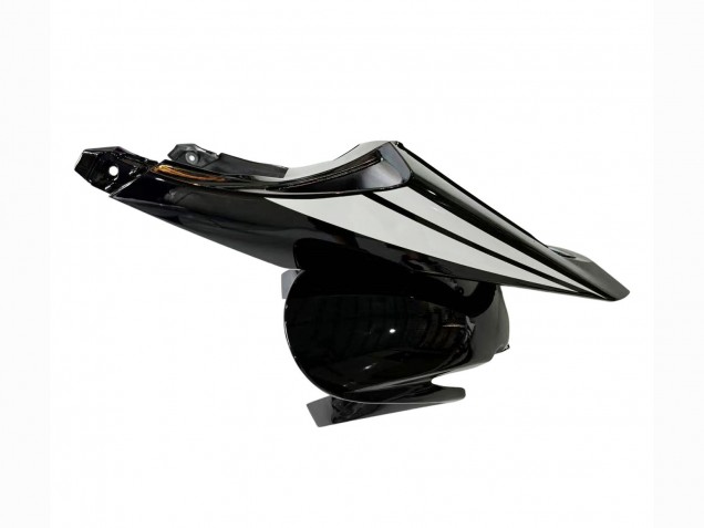 Weiß Glänzendes Schwarz 2013-2023 Honda CBR600RR Motorrad Verkleidung Kit