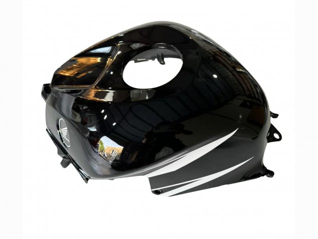 Weiß Glänzendes Schwarz 2013-2023 Honda CBR600RR Motorrad Verkleidung Kit