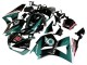 Blau Grün Blau Glänzendes Schwarz Petronas 20 2013-2023 Honda CBR600RR Motorrad Verkleidung