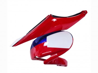 Weiß Rot Blau 2013-2023 Honda CBR600RR Motorrad Verkleidung
