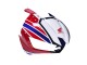 Weiß Rot Blau 2013-2026 Honda CBR600RR Motorrad Verkleidung