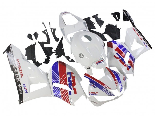 Weiß Rot Blau HRC 2013-2026 Honda CBR600RR Motorrad Verkleidung