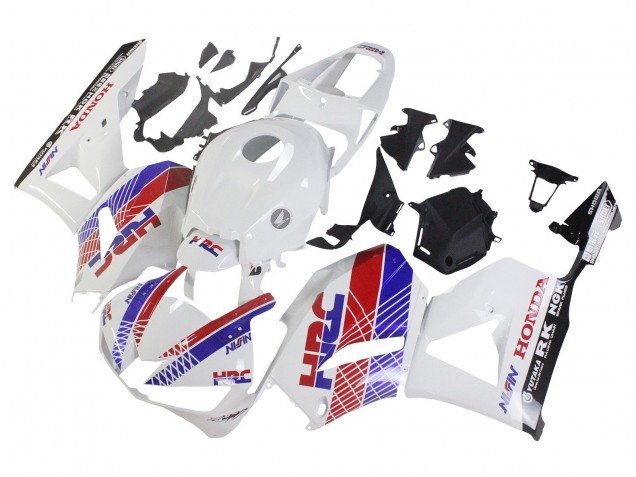 Weiß Rot Blau HRC 2013-2026 Honda CBR600RR Motorrad Verkleidung
