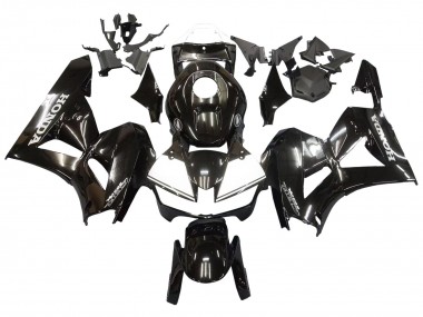 Glänzendes Schwarz 2013-2023 Honda CBR600RR Motorrad Verkleidung