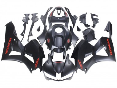 Matt Schwarz Rot Aufkleber 2013-2023 Honda CBR600RR Motorrad Verkleidung