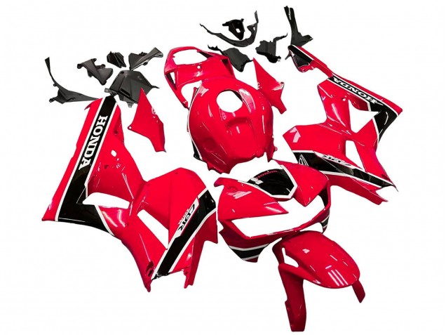 Rot Weiß Schwarz 2013-2023 Honda CBR600RR Motorrad Verkleidung