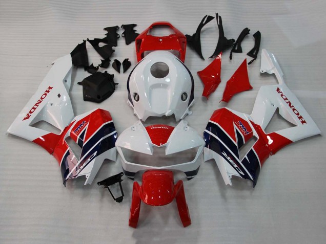 Weiß Rot Dunkel Blau HRC 2013-2026 Honda CBR600RR Motorrad Verkleidung