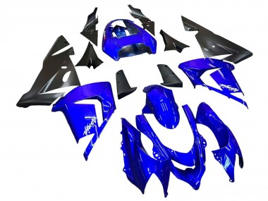Blau Schwarz Ninja 2004-2005 Kawasaki ZX10R Motorrad Verkleidung