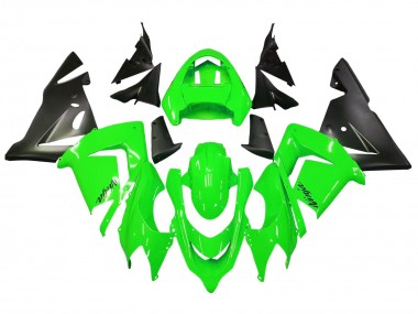 Grün Schwarz Ninja 2004-2005 Kawasaki ZX10R Motorrad Verkleidung