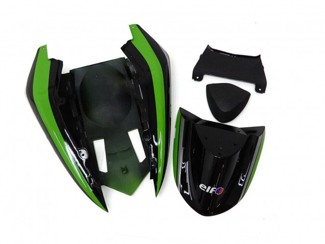 Weiß Schwarz Grün Elf 2004-2005 Kawasaki ZX10R Motorrad Verkleidung