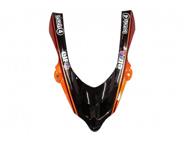 Burnt Orange Schwarz Monster Elf 2004-2005 Kawasaki ZX10R Motorrad Verkleidung