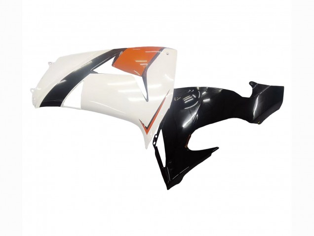 Weiß Orange Schwarz 2006-2007 Kawasaki ZX10R Motorrad Verkleidung