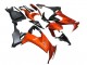 Burnt Orange Schwarz 2008-2010 Kawasaki ZX10R Motorrad Verkleidung