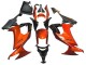 Burnt Orange Schwarz 2008-2010 Kawasaki ZX10R Motorrad Verkleidung