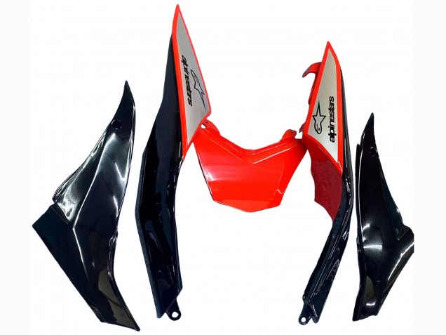 Rot Grün Schwarz 2008-2010 Kawasaki ZX10R Motorrad Verkleidung